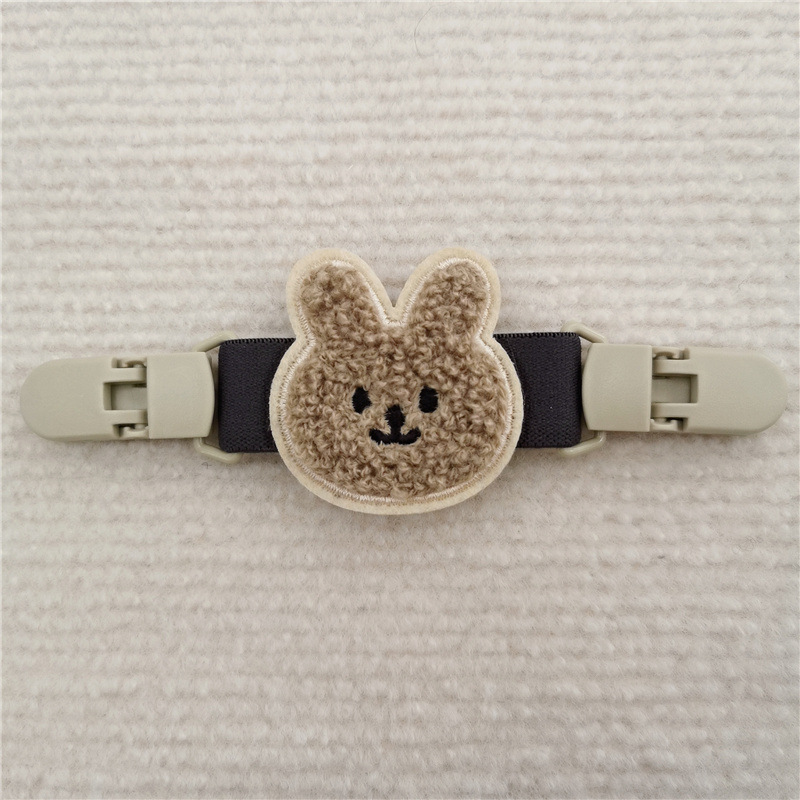 INS estilo coreano clip de suspensión oso pantalones de tirantes para niños clip anti-caída clip de la correa del hombro soporte de la falda de la suspensión antideslizante artefacto de hombro