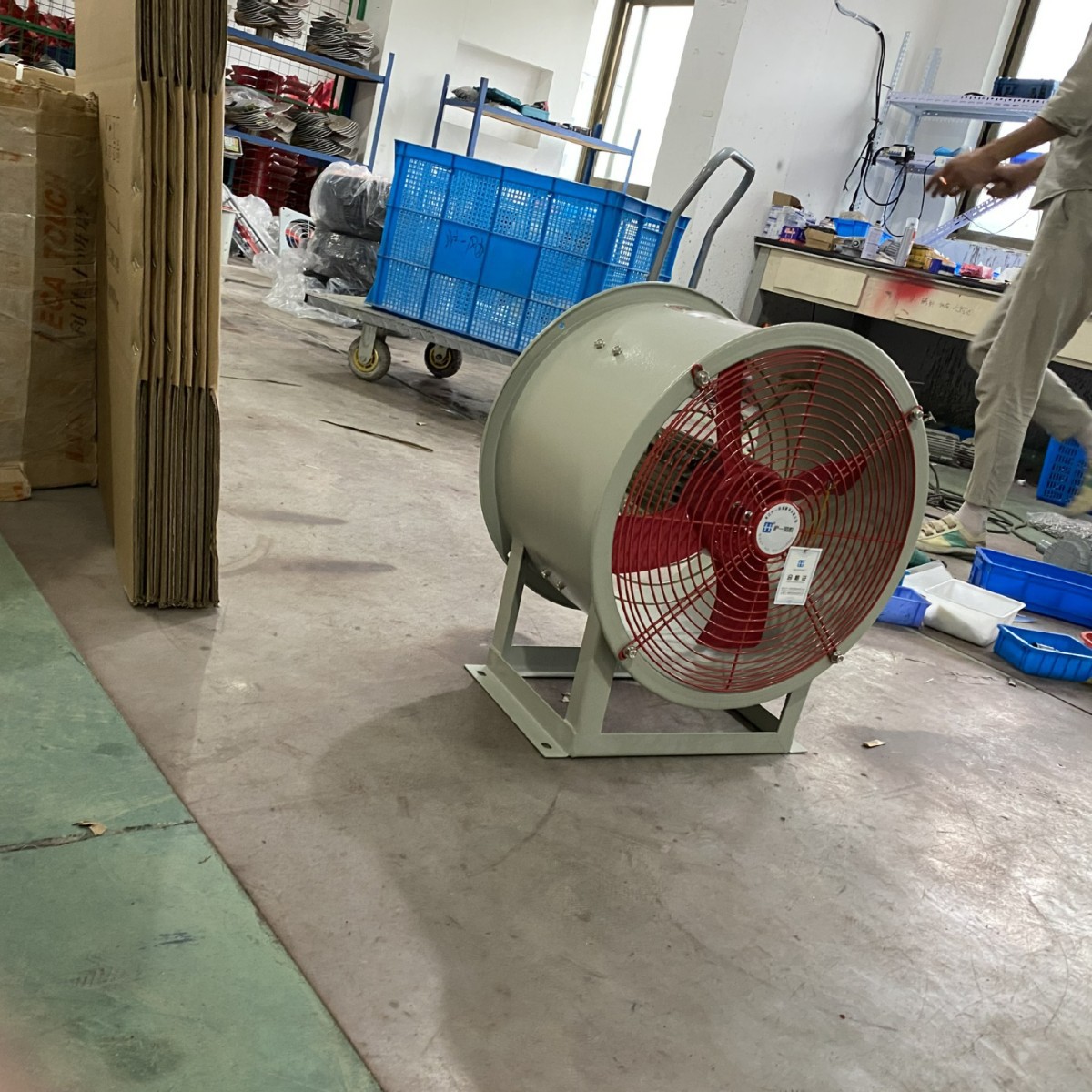 BAF/BZF51/CBF-700防爆轴流通风机700mm1.1KW 380V管道隔爆排风扇