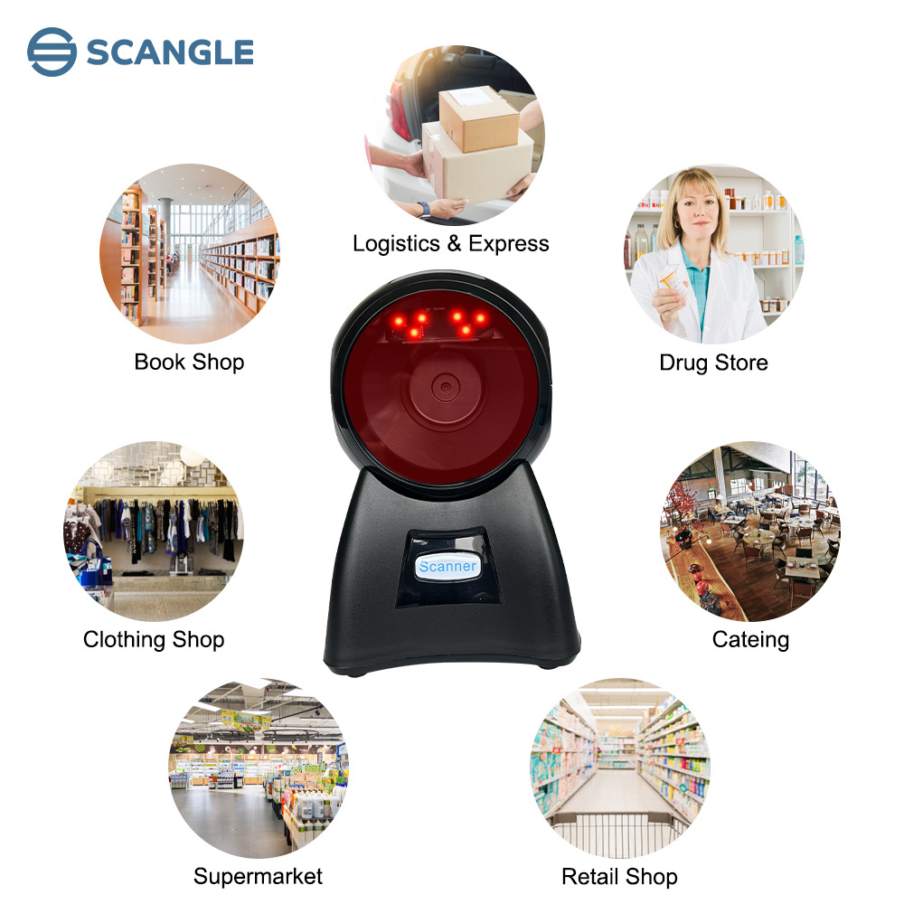 SGT-8801 barcode QR code scanning platform Restaurant supermarket cash register scan code platform mobile payment scanning gun