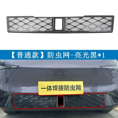 Suitable for Xpeng 26 MONA L03 insect-proof net, front grille, radiator protection net, special modification accessories (Automobile anti-insect net) - xiaopeng-26-model-mona-l03-standard-version-painted-black1