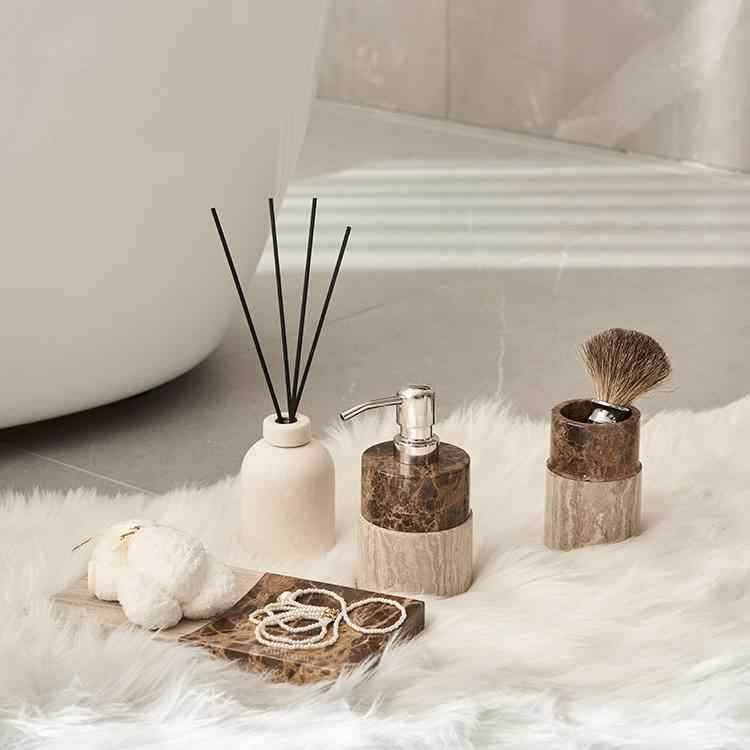 Hotel Clubhouse modelo de lujo baño baño conjunto de baño lavabo bandeja decoración del baño