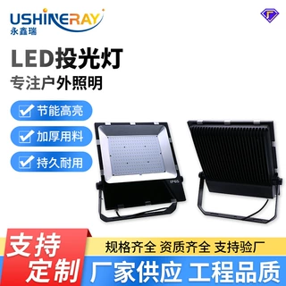 led投光灯定制 高亮度广告招牌亮化大功率家用庭院户外照明灯批发