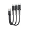 Mile Hall One Drag three applicable to Apple data cable Type-C Android data cable charger mobile phone universal