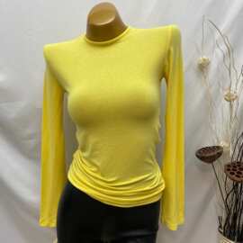 迎春尖货复古梦幻香芋紫圆领微透长袖T恤韩国ins女装2019秋冬新款