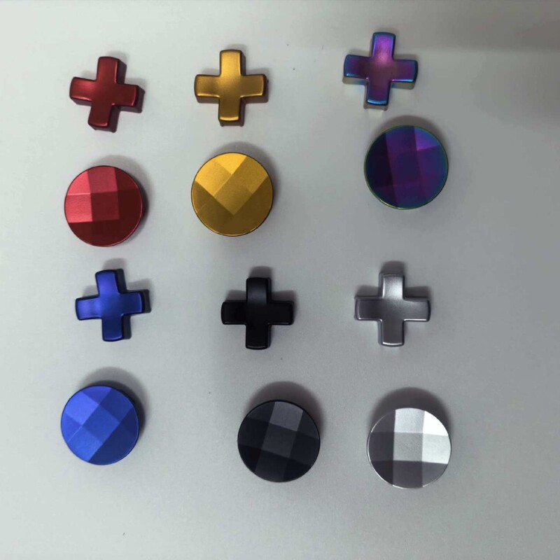 Suitable for Xbox One Elite Series 1/2 Generation Elite Version Handle Metal Colorful Cross Key Suitable for Xbox One Elite Series 1/2 Generation Elite Version Handle Metal Colorful Cross Key