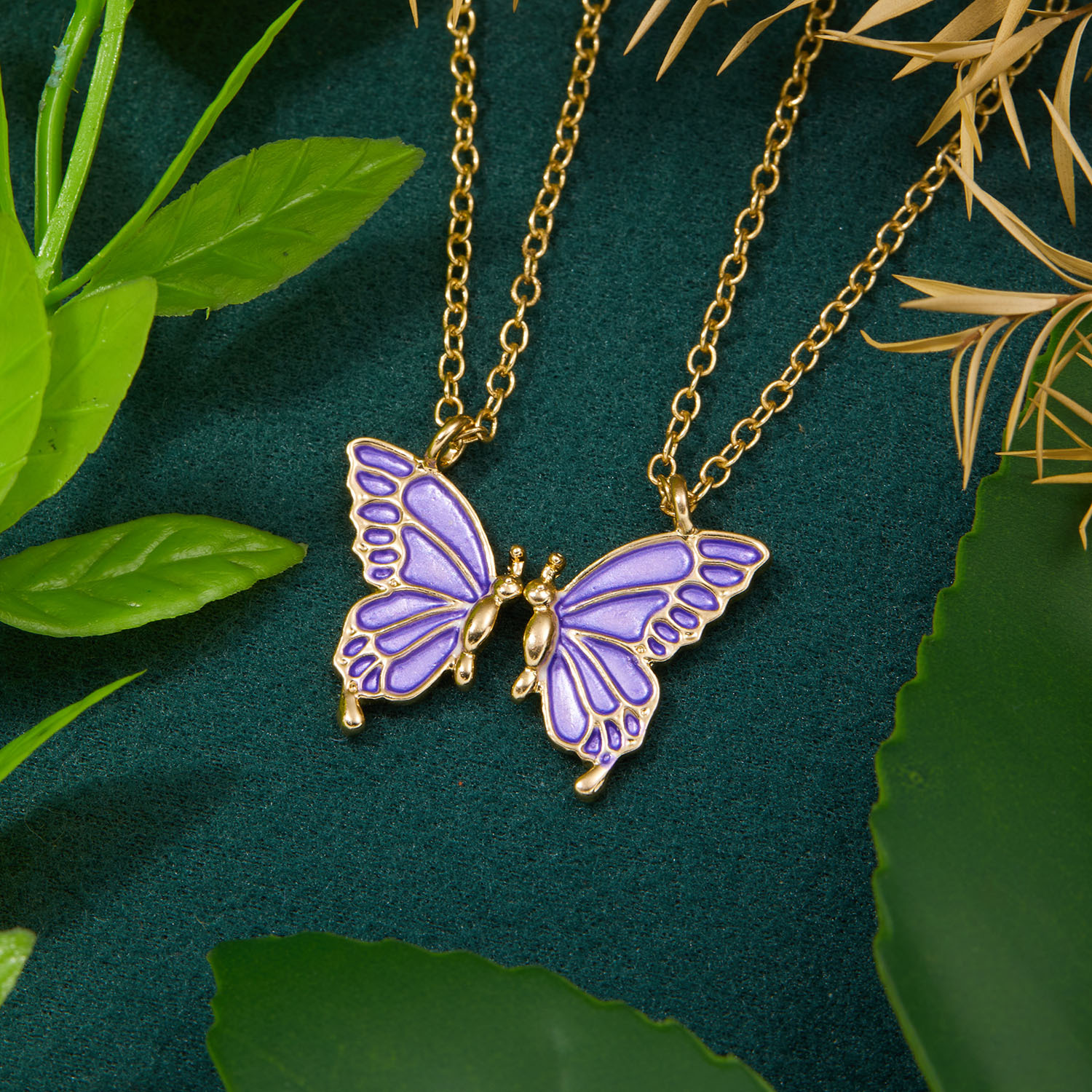 Sweet Simple Style Butterfly Alloy Plating Women's Pendant Necklace display picture 8