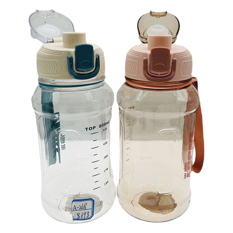 Sansheng PC taza de plástico al aire libre deportes cubo espacio taza grande 1000ml fitness hervidor estudiante agua