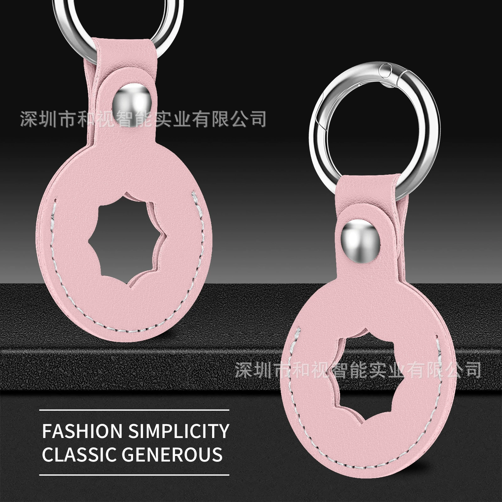 Подходит для Apple AirTag позиционирования трекер защитный чехол Персонализированный дизайн Восьмиугольник Магнитная пряжка защитный чехол