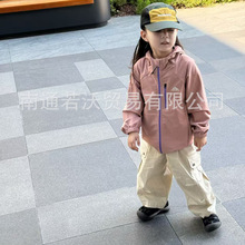 【现货】25秋冬新 山系儿童五色秋季加厚软壳防水户外冲锋衣外套