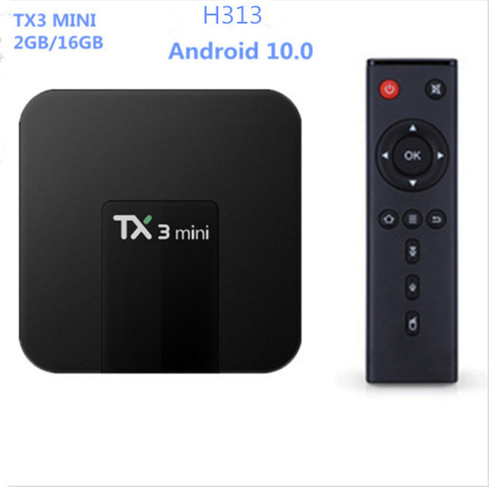 Tx3 Mini Set-Top Box Android 10.0 H313 2G/16G 4K Network Hd Tv Box Dual-Band Bluetooth