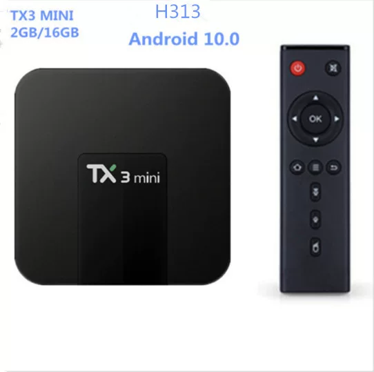 TX3 мини топ-бокс Android 10.0 H313 2G/16G 4K сетевой HD TV box двойной частоты Bluetooth