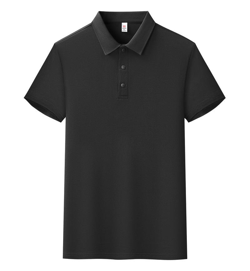 Camisas de polo de tamaño grande personalizadas impresión de logotipo transfronterizo de verano de hielo ropa de trabajo equipo de trabajo camiseta de manga corta personalizada