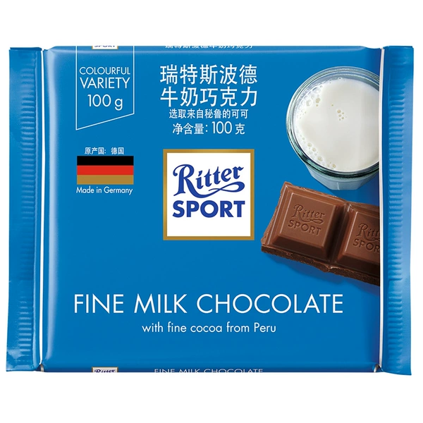Milk chocolate 100g