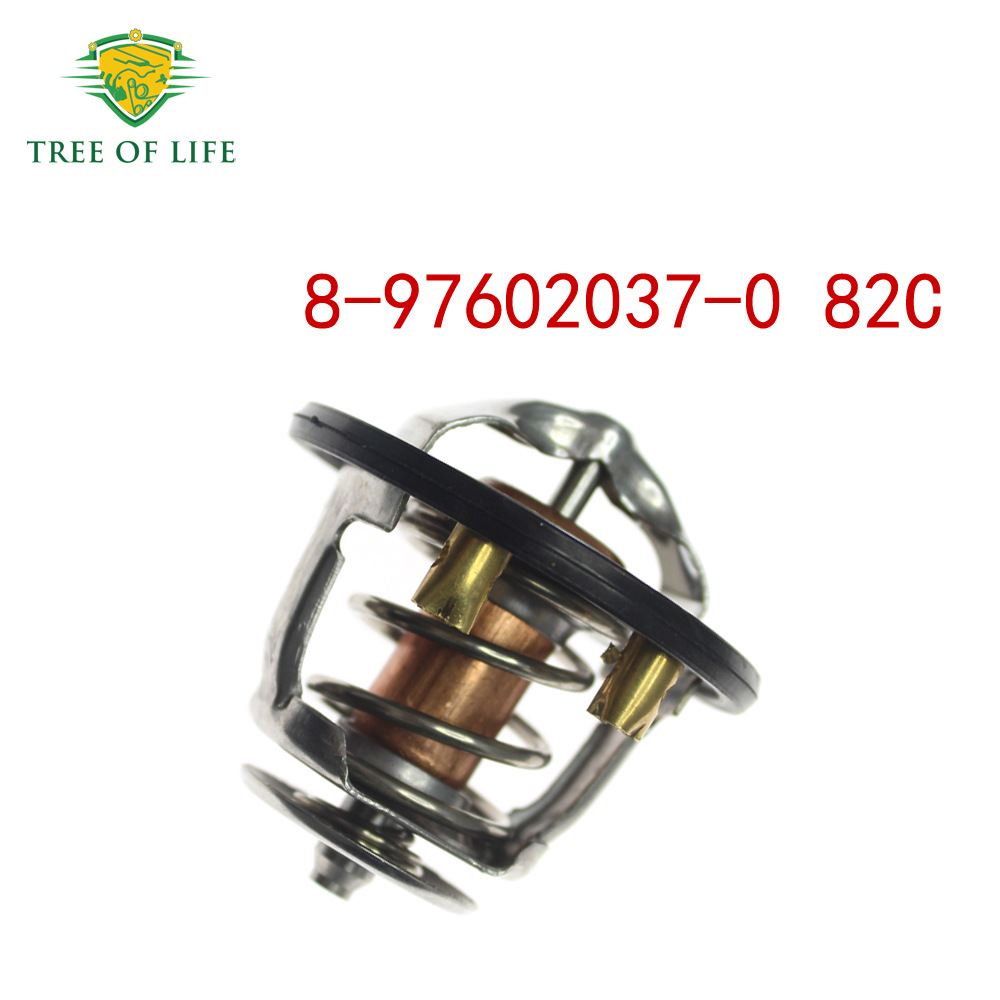 8 - 97602037 - 0 para termostato de refrigerante del motor ISUZU 82c