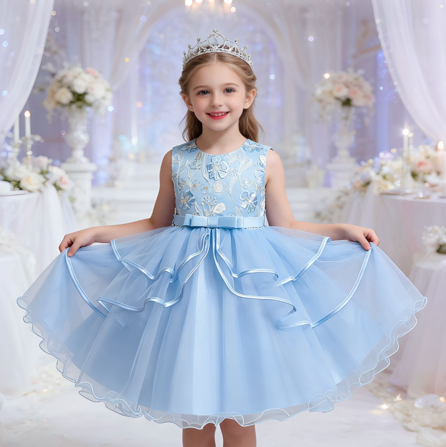 Светло-синий