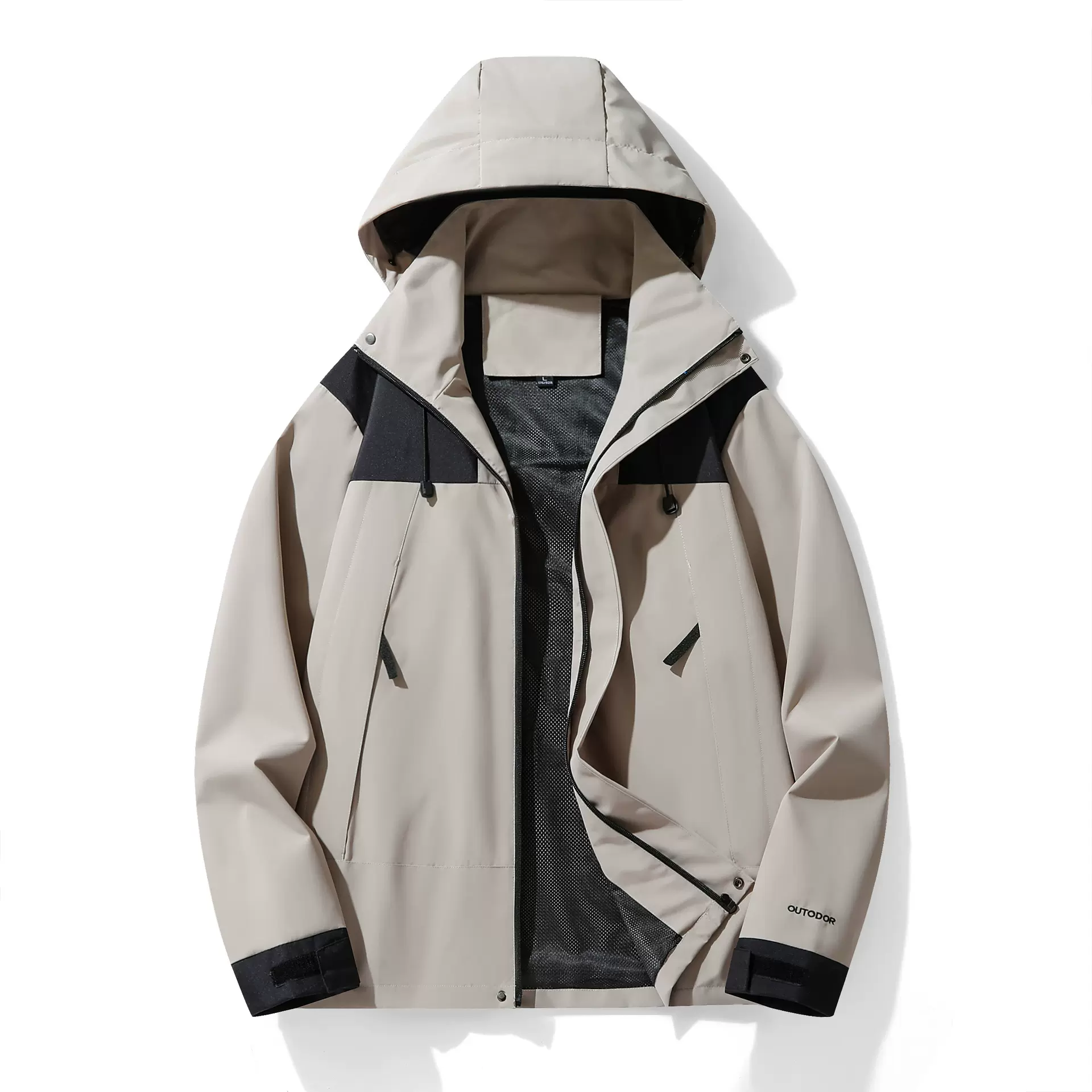 批发户外冲锋衣薄款男女款防风风衣现货批发