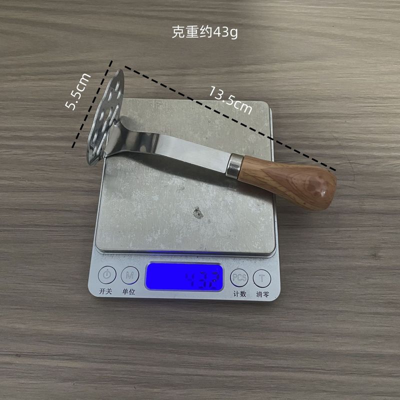 ベアマッシャーインスタイルのステンレス製食品グレードのポテトプレス、ベビーマッシャー、家庭用ライスボウル。|undefined