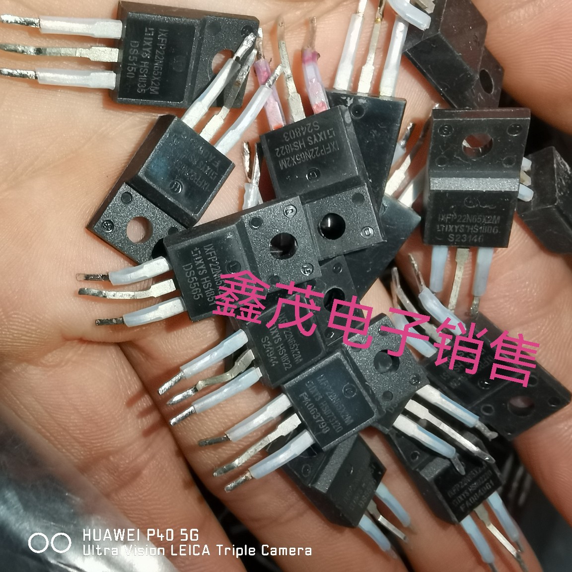 IXFP22N65X2M IXFP22N65进口拆机 长脚现货MOS管加工测试好发货