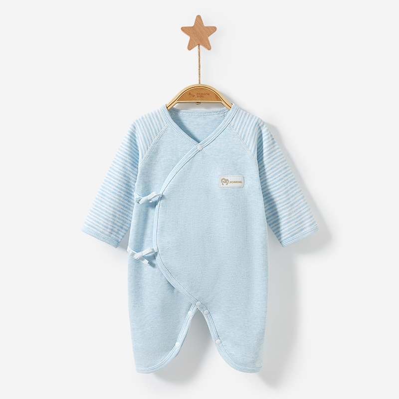 Ropa de bebé recién nacido para primavera y otoño, mono de algodón puro con diseño de mariposa, estilo delgado, de 0 a 3 meses, mono para bebé.