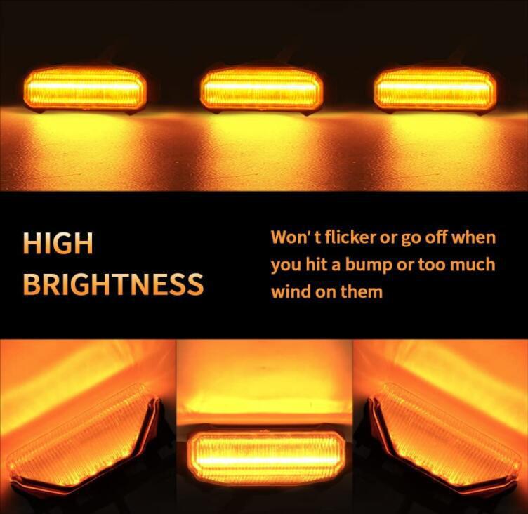 Suitable for TOYOTA Tantu TRD medium mesh grille light TOYOTA TUNDRA medium mesh small yellow light decorative daytime running light