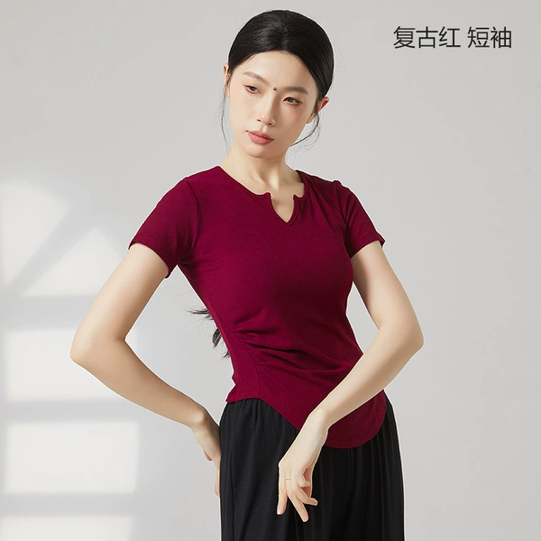 Retro red short sleeve