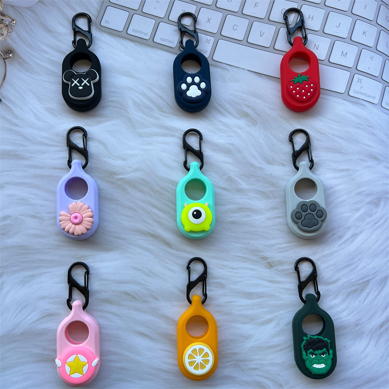 For new Samsung Galaxy SmartTag2 protective shell positioning tracker silicone cartoon anti-lost shell