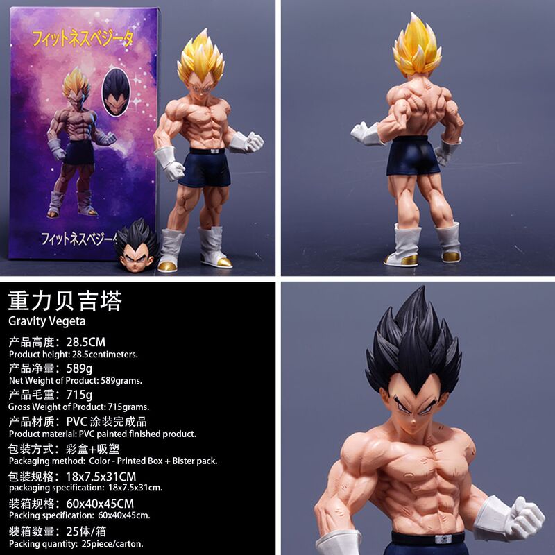 ドラゴンボール超サイヤ人フィギュア、高品質コミック周辺装飾品、孫悟空ベジータクラシックスーパーサイア人シリーズ|undefined