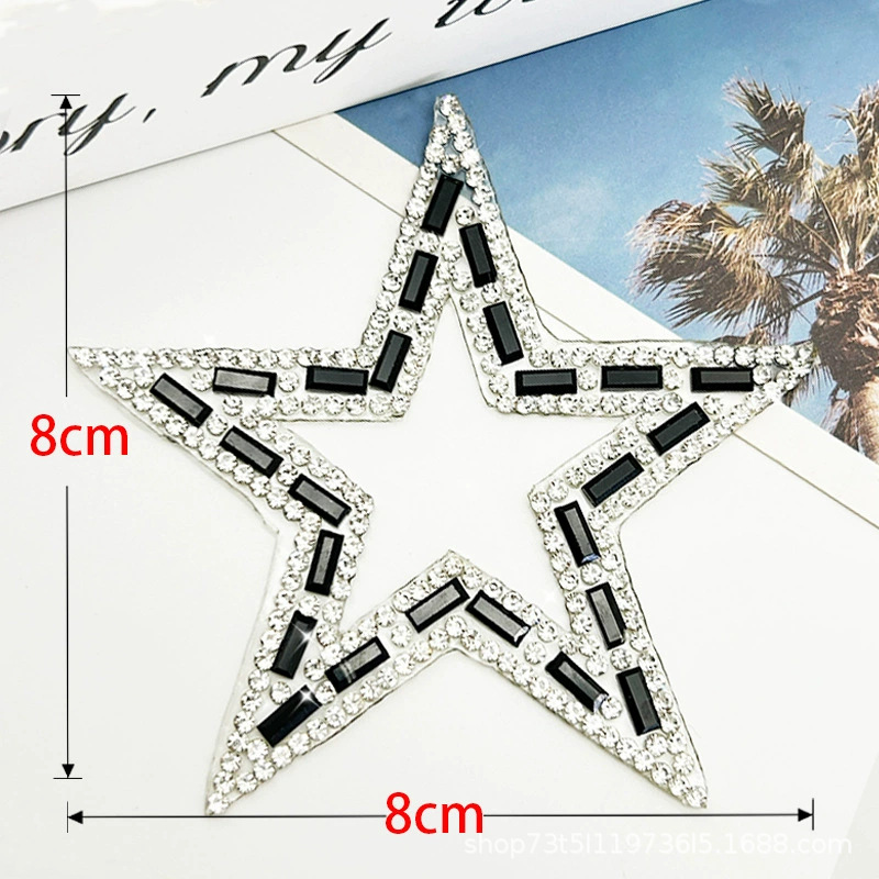 Personalidad cristal diamante pegatinas creativas hechas a mano pegatinas pegatinas pegatinas de ropa bolsas parches pegatinas de decoración de fiesta pegatinas de decoración de diamante