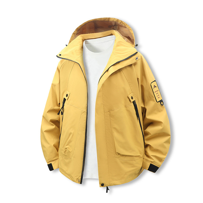 Jackets for Men and Women, Sports Loose-Fitting Jackets, Spring and Autumn Tops, Windproof and Waterproof Travel, Mountaineering and Cycling Clothing