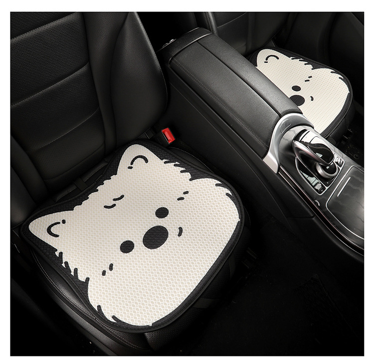Car seat cushion for all seasons, goddess-style seat pad, summer breathable and ventilated seat cover, high-end non-slip new seat cover