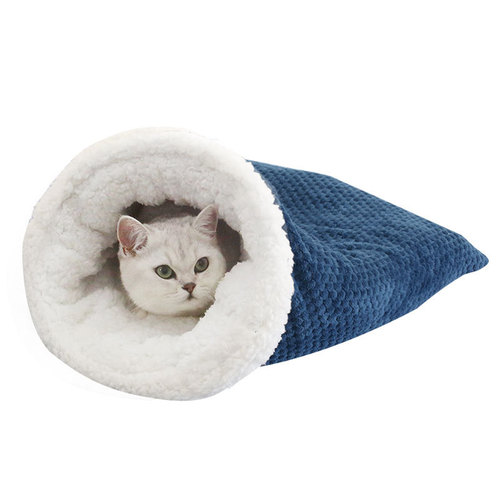 Cat Nest Christmas Plush Soft Cat Nest Cat Sleeping Bag Cat Soft Nest Cat Supplies Pet Four Seasons Universal Cat Mat