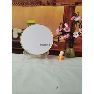 Cloisonné Enamel Painting Base Board, High-Hardness Painting Material, Cloisonné Edge Hanging Rope, Chinese Style Thickened Variety