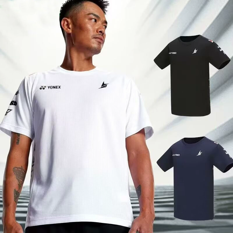 YY униформа для бадминтона для мужчин и женщин, быстросохнущая и дышащая детская спортивная форма для тенниса, настольного тенниса, тренировочная и соревновательная командная форма, групповая покупка