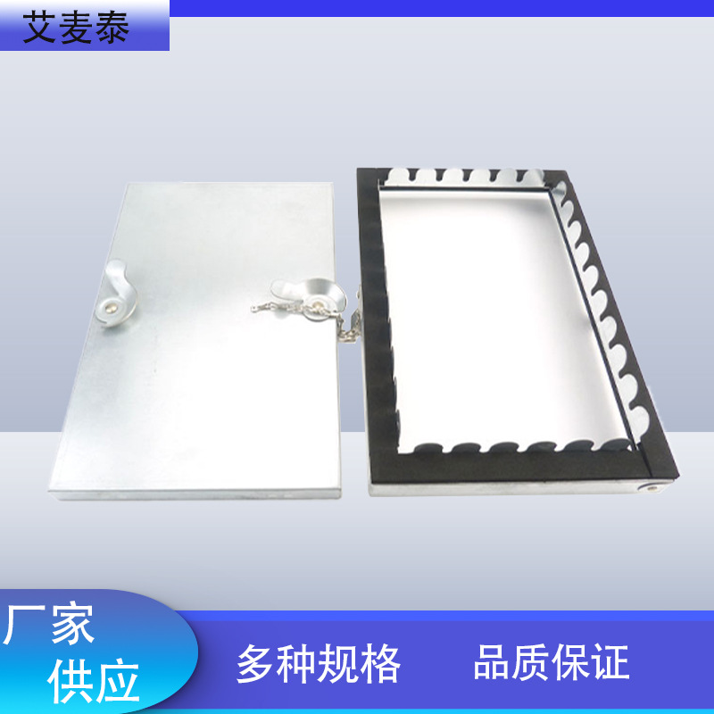 镀锌方形管道观察口 通风空调系统矩形检修门