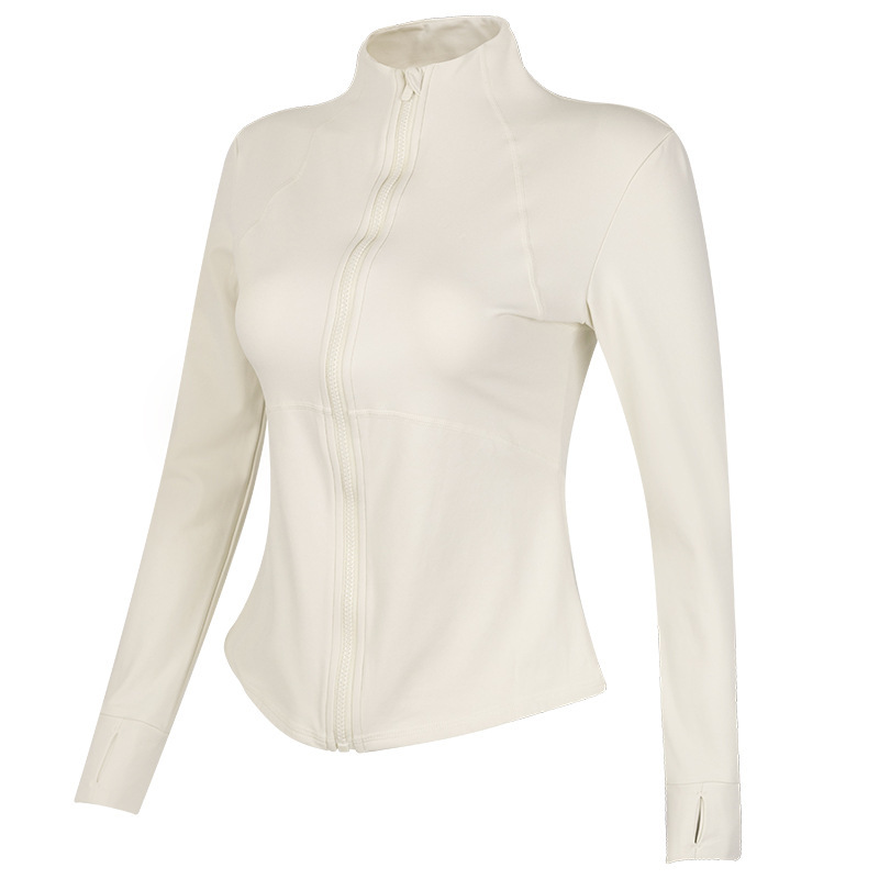 Cross-Border Autumn and Winter Yoga Clothing Jacket Running Pilates Training Fitness Clothing Plus Velvet Slimming Sports Jacket Cross-Border Autumn and Winter Yoga Clothing Jacket Running Pilates Training Fitness Clothing Plus Velvet Slimming Sports Jacket
