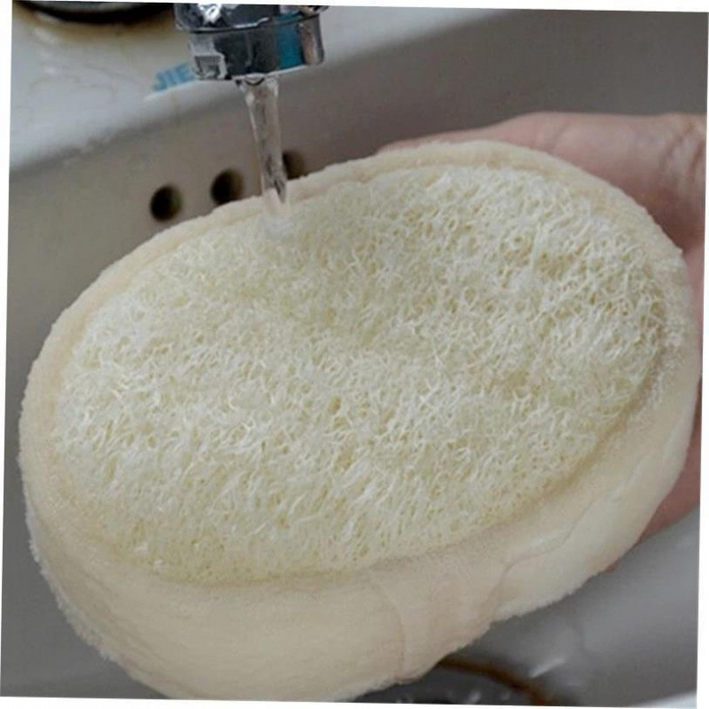Natural Loofah Shower Rub Exfoliate Bath Sponge Bath Ball