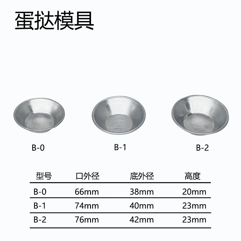 Форма для яичного пирога B- 0B-1B-2B-3 Лампа для яичного пирога Португальская лампа для пирога Форма для яичного пирога Португальская Форма для пирога Королевская форма