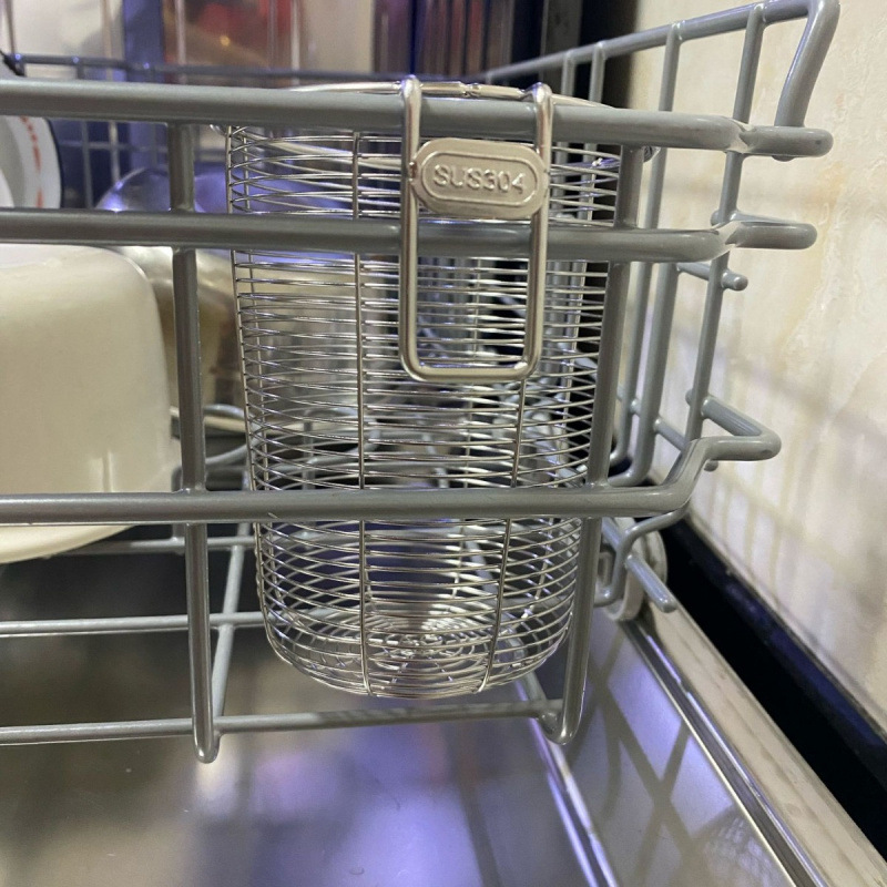 发霉耐高温厨房用品洗碗机漏沥水304不锈钢卫生更筷子筒不加长版|undefined