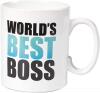 Dunder Mifflin World's Best's Office Boss Ceramic Water Coffee Mark Cup BOSS