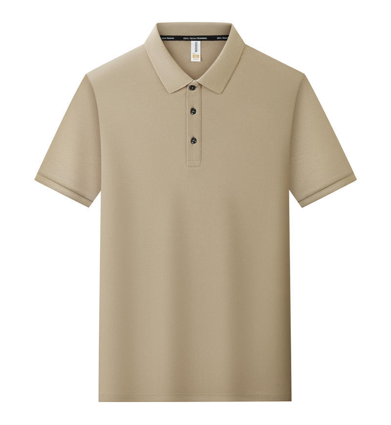 Suministro transfronterizo de comercio exterior para Europa y América, polos de gran tamaño para hombre, absorbentes del sudor, con logotipo impreso personalizado.