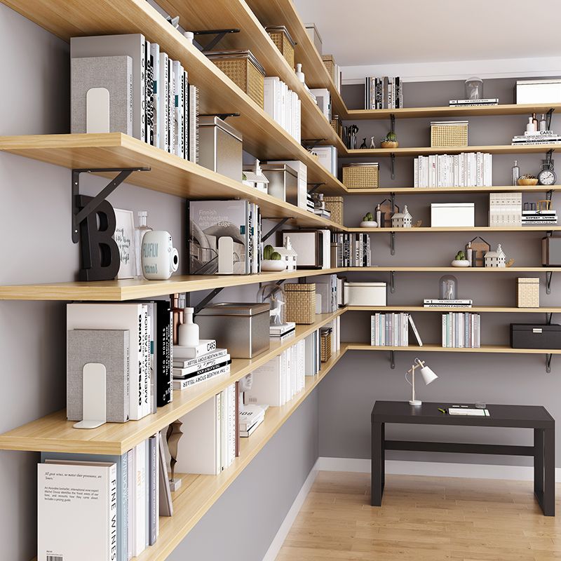 Estante de pared estante de cocina estante de libros colgado de pared colgante estante de exhibición de baño de pared soporte de laminado plegable