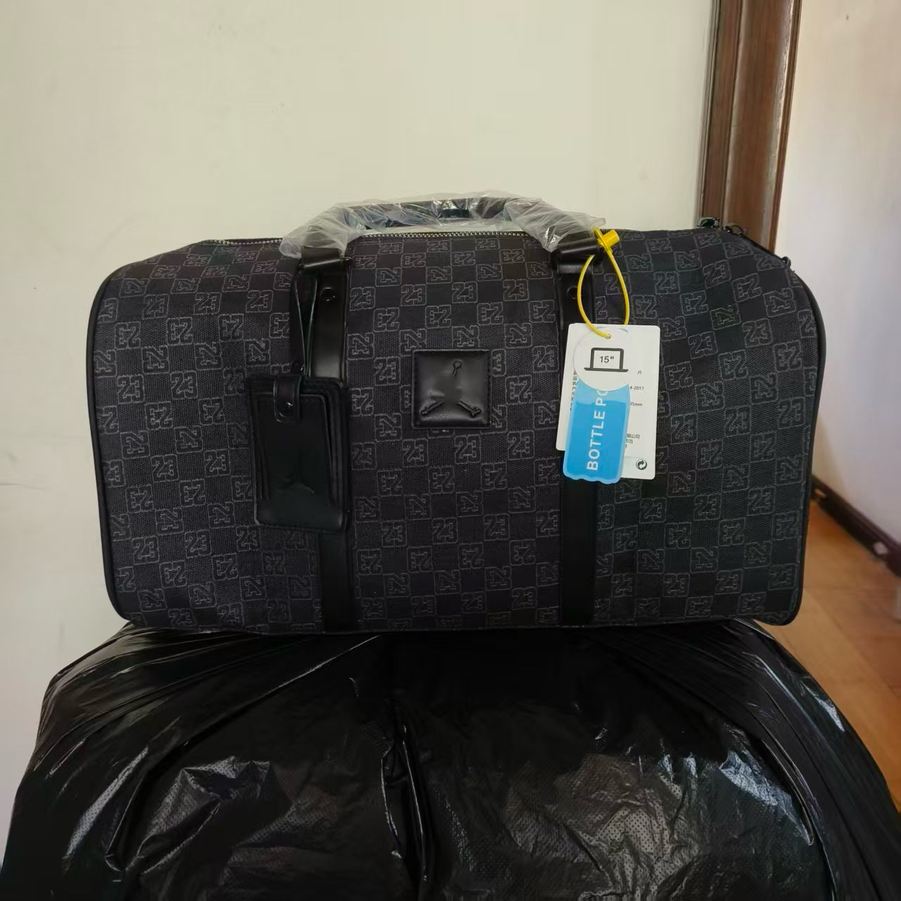 Jacquard high version - travel black