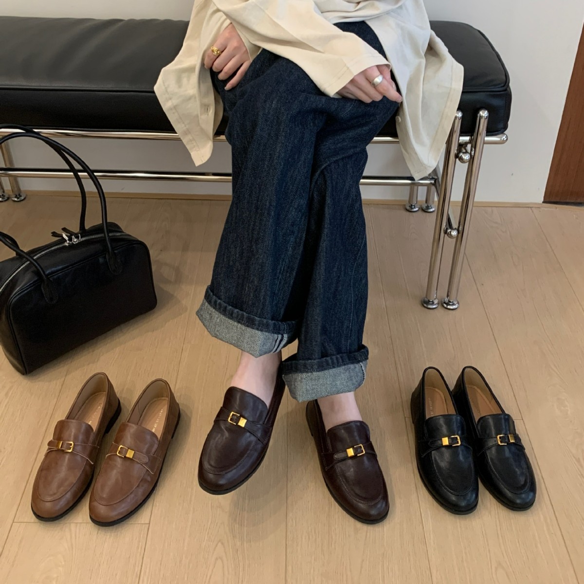 Summer loafers English style