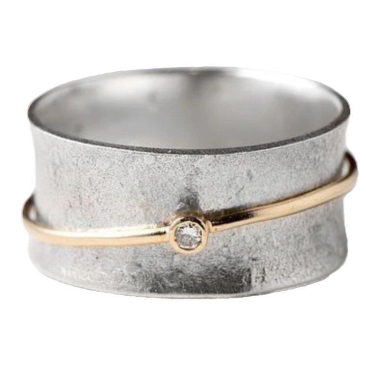 2024 New Cross-Border Wide Version Coil Surround Ring Fashionable Simple Retro Style Ring Hot Selling Wholesale Hand Jewelry 2024 New Cross-Border Wide Version Coil Surround Ring Fashionable Simple Retro Style Ring Hot Selling Wholesale Hand Jewelry