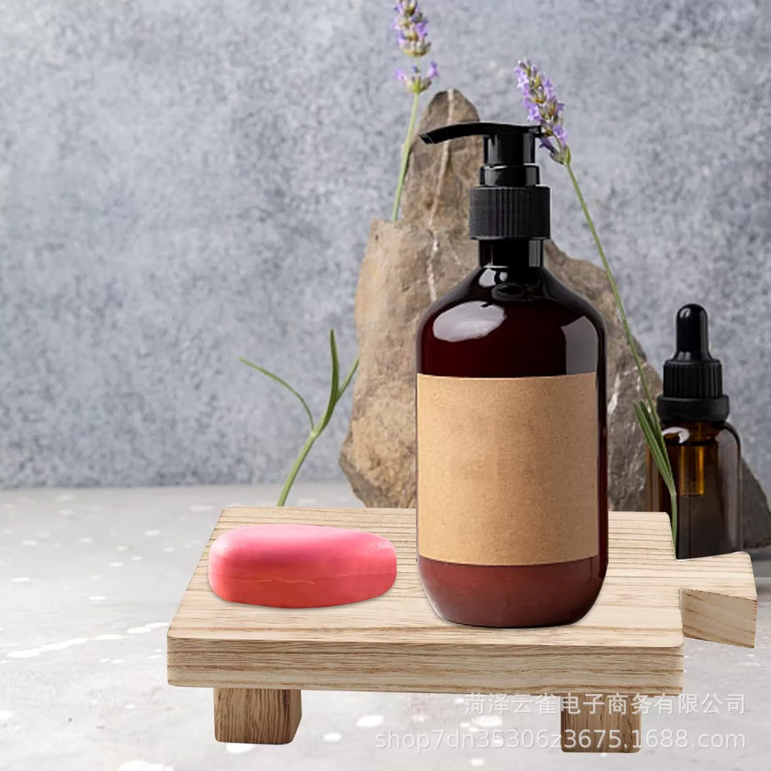 (Cross-border trading), tubing, wooden storage system, soap, stand