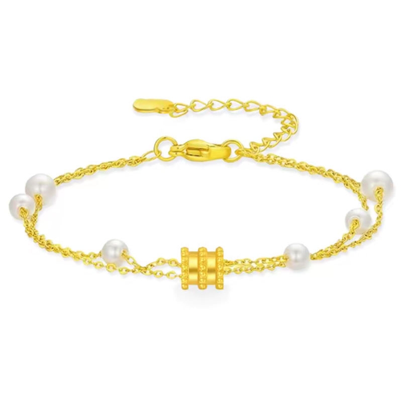 금소허리진주팔찌 (약 0.3g)