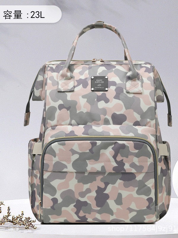 2026 bolsas multifuncionales para mamás, mochila de hombro de gran capacidad para viajar para madre y bebé, almacenamiento a prueba de agua y portátil nuevo