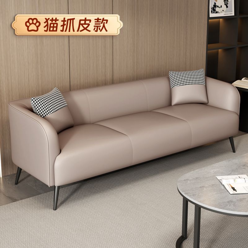 北欧ファブリックダブル3人用ライト高級猫スクラッチレザーソファ小さなアパート賃貸アパートホテルリビングルームチェスとカードルーム