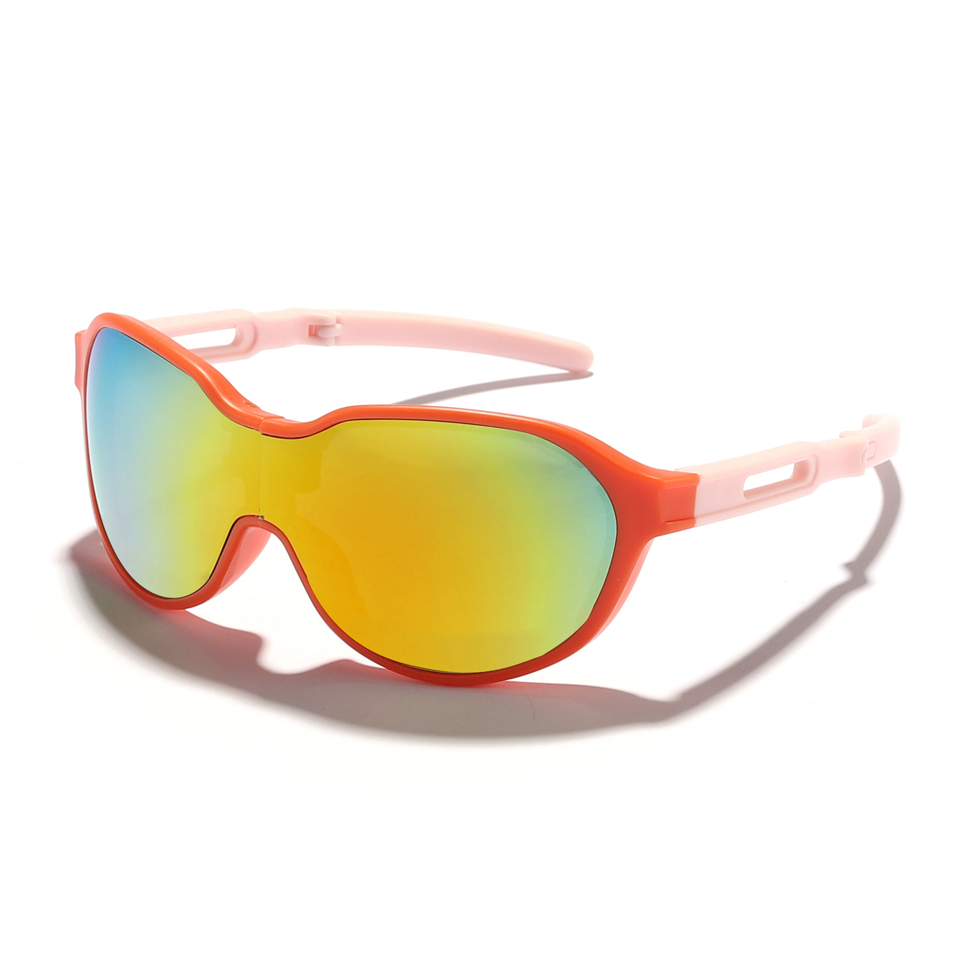 Gafas de sol de moda plegables portátiles para niños transfronterizos para niños y niñas gafas de sol a prueba de viento al aire libre Sunglasses