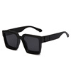 96006-3 Cross-border sunglasses European and American generous frame trendy sunglasses sunglasses